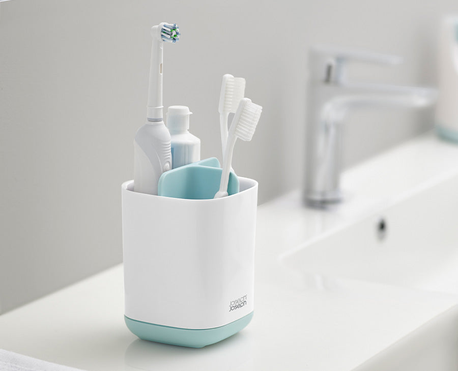 Joseph Joseph EasyStore™ Light Blue Toothbrush Holder