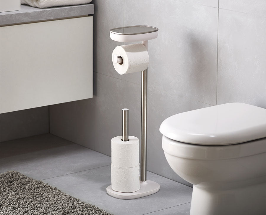Joseph Joseph EasyStore™ Stainless-steel Toilet Roll Holder