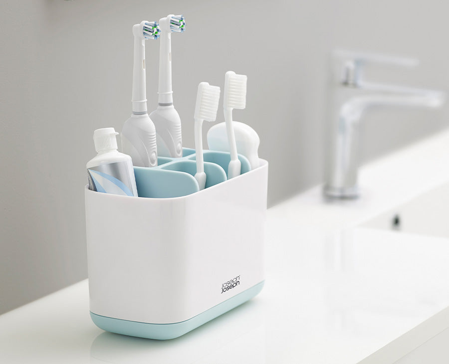 Joseph Joseph EasyStore™ Large Light Blue Toothbrush Holder