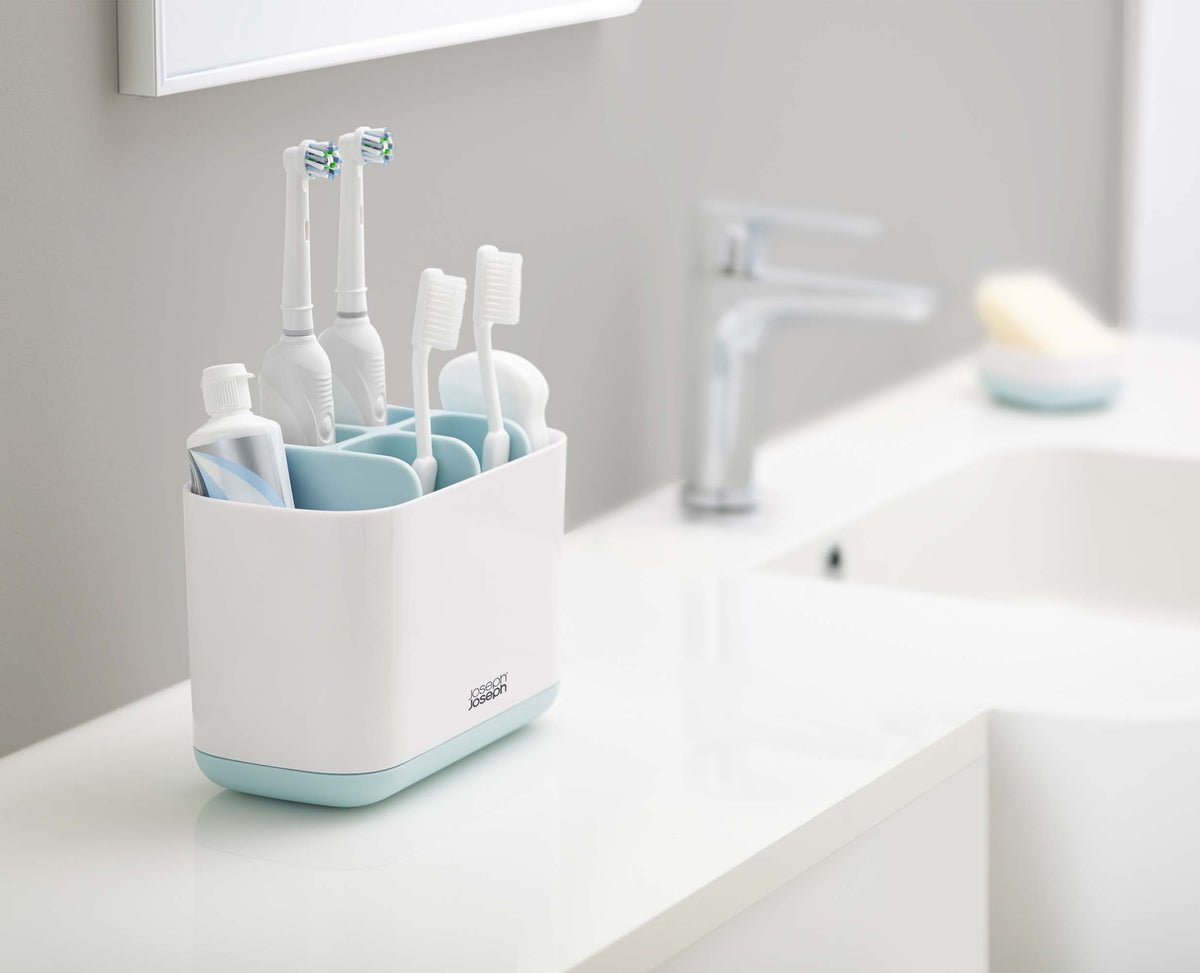 Joseph Joseph EasyStore™ Large Light Blue Toothbrush Holder