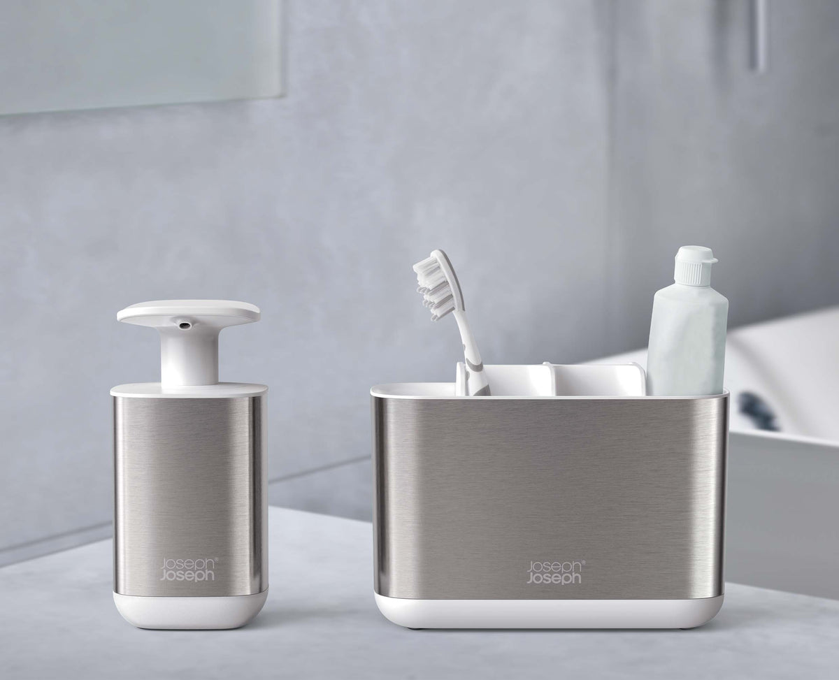 Joseph Joseph 2-piece Stainless-steel Bathroom Sink Set