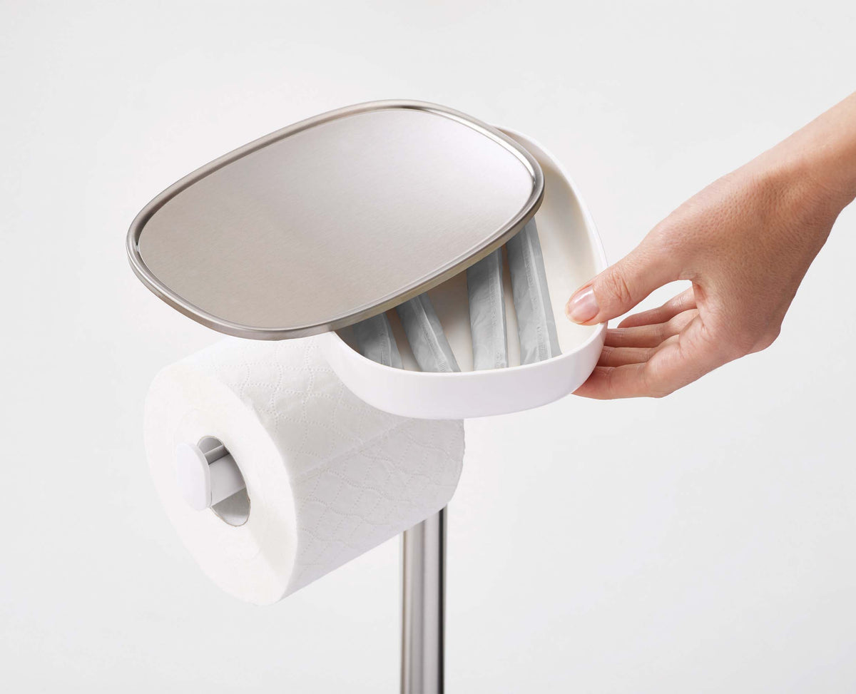 Joseph Joseph EasyStore™ Stainless-steel Toilet Roll Holder