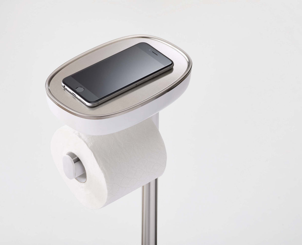 Joseph Joseph EasyStore™ Stainless-steel Toilet Roll Holder