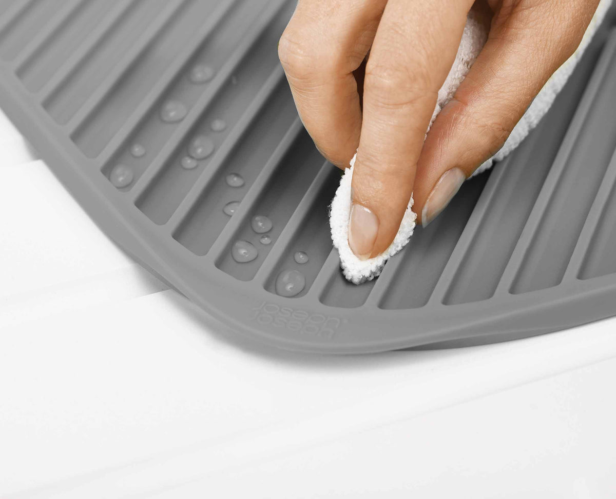 Joseph Joseph Flume™ Light Blue Dish Draining Mat
