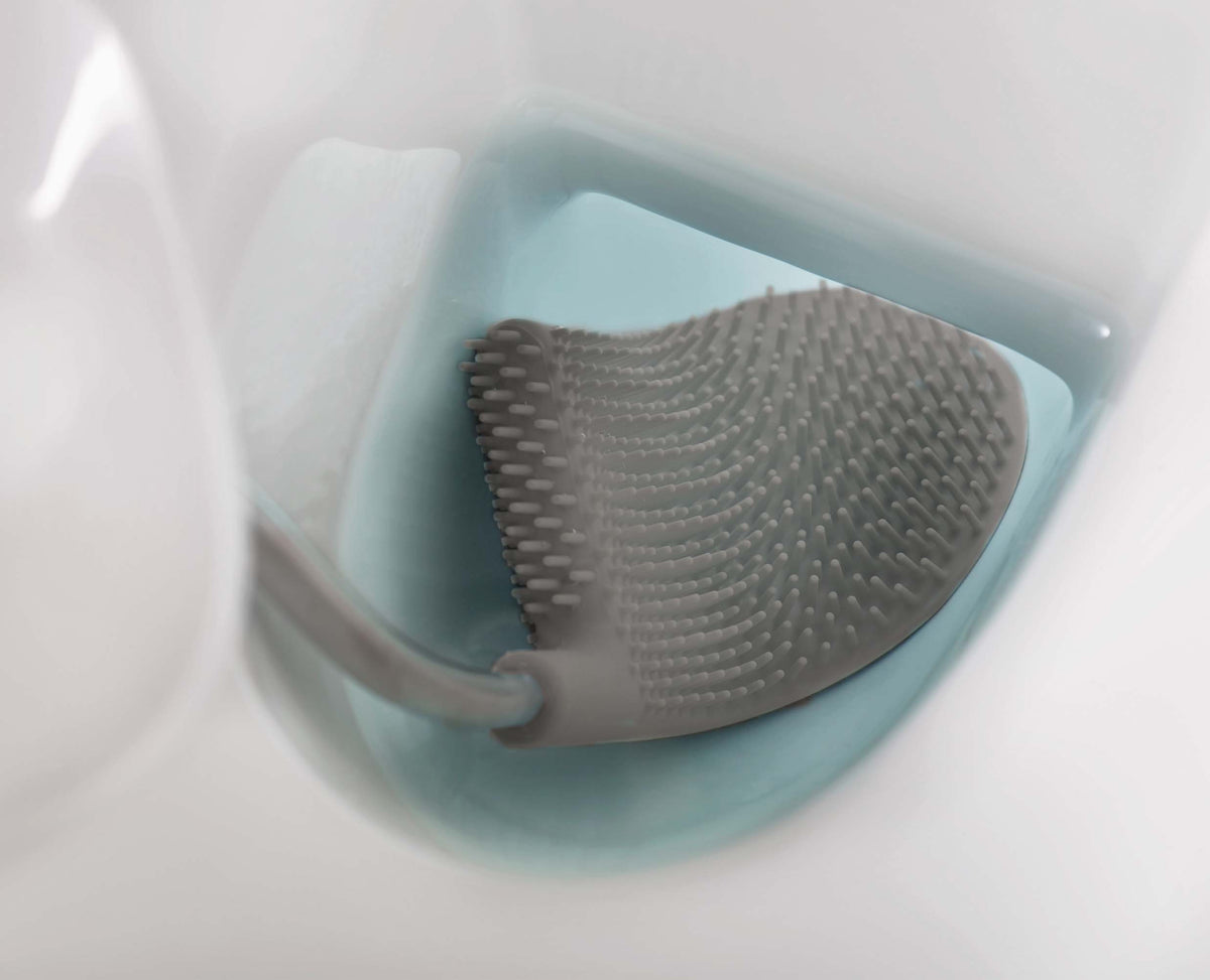 Joseph Joseph EasyStore™ Plus Stainless-steel Toilet Roll Holder With Toilet Brush