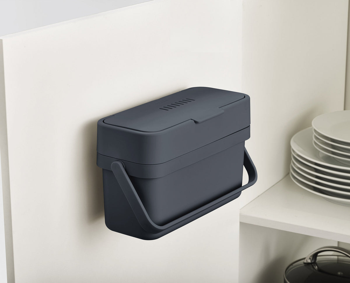 Joseph Joseph Compo™ 4L Gray Food Waste Caddy Starter Set