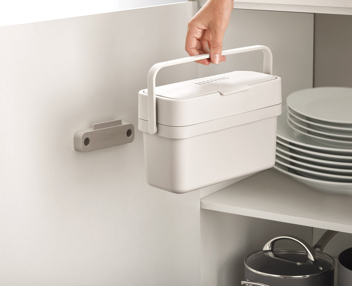 Joseph Joseph Compo™ 4L Stone Food Waste Caddy Starter Set