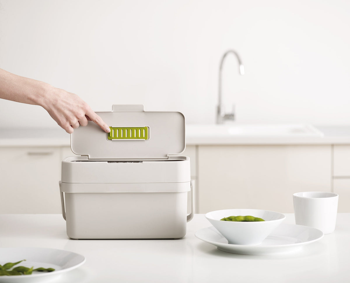 Joseph Joseph Compo™ 4L Stone Food Waste Caddy Starter Set