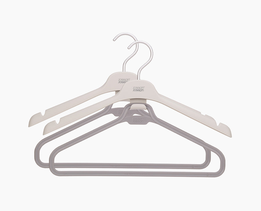 Joseph Joseph Orderly™ Set Of 2 Ecru Long Garment Hangers