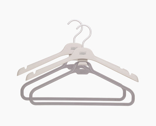 Joseph Joseph Orderly™ Set Of 2 Ecru Long Garment Hangers