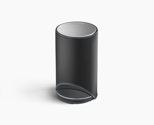 Joseph Joseph Arc™ 10L Easy-push Matt Black Pedal Trash Can