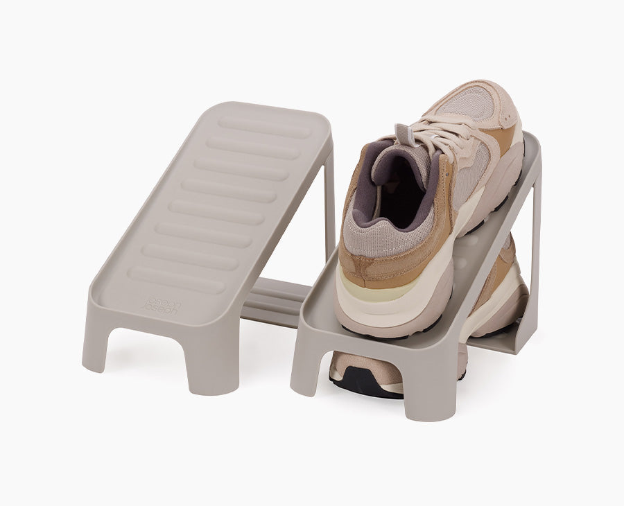 Joseph Joseph Shoe-In™ Compact 2-piece Ecru Shoe Caddy