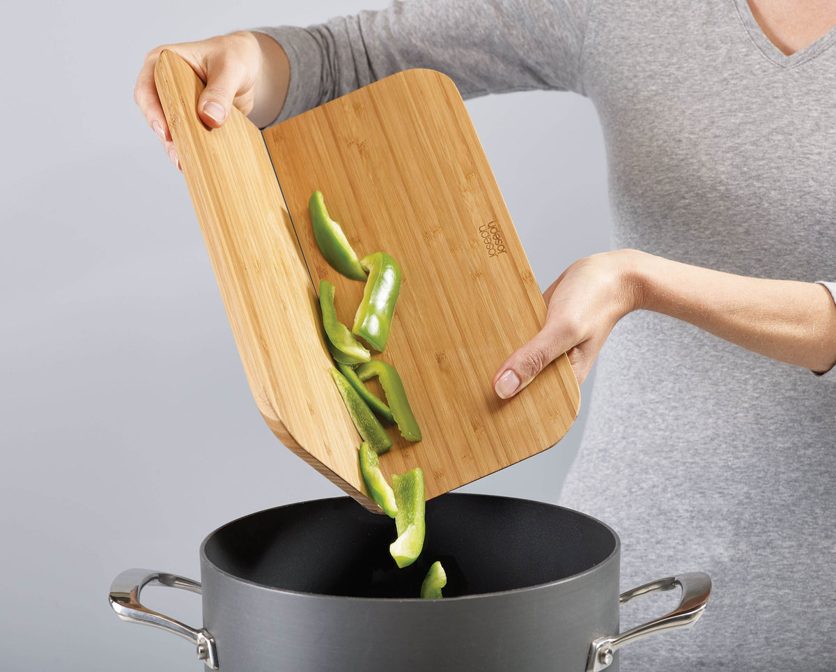 Joseph Joseph Chop2Pot™ Bamboo Folding Chopping Board